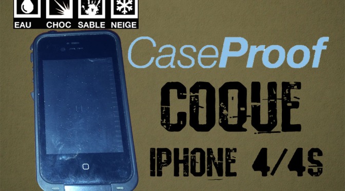 Coque CASEPROOF Iphone 4/4S